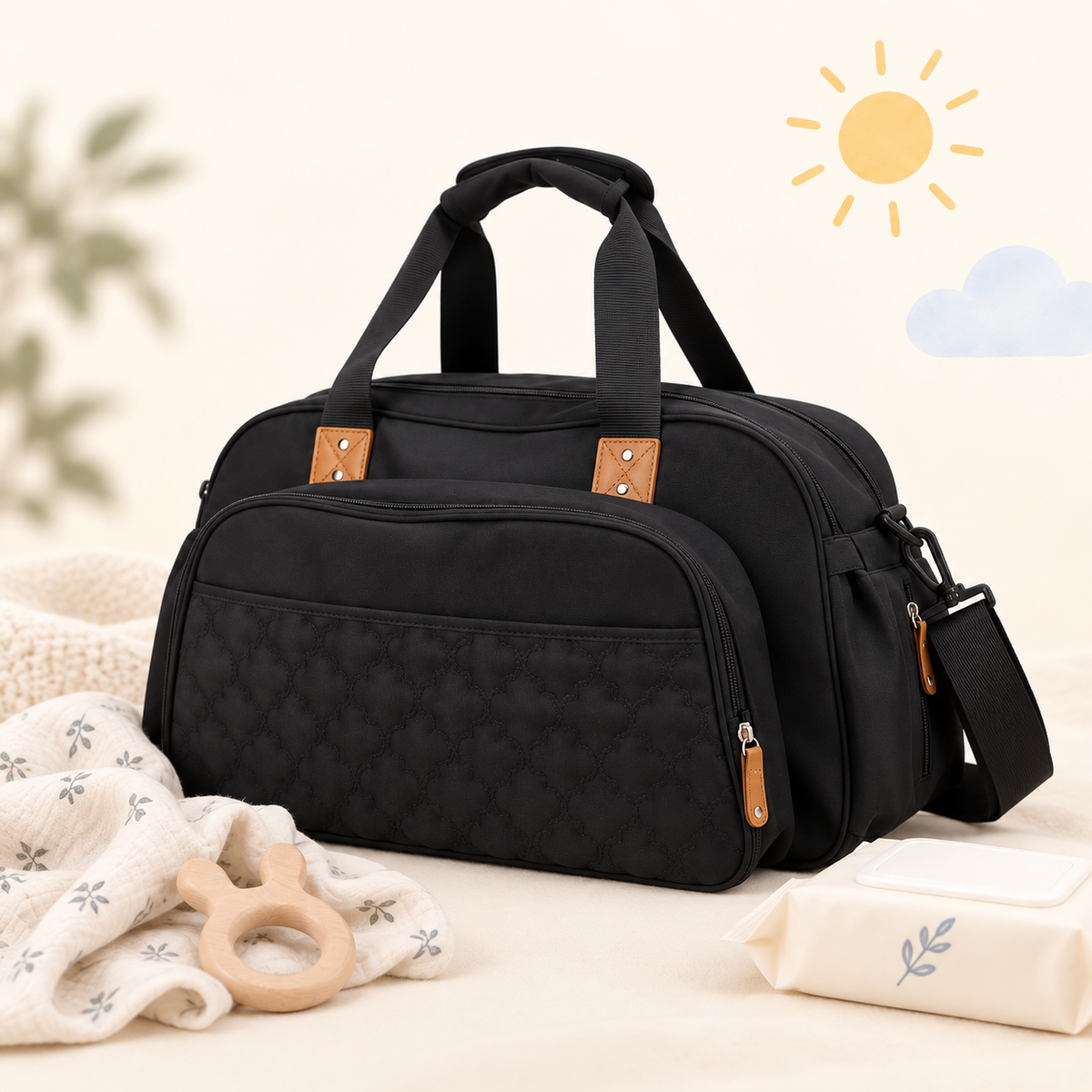 Merryfolk GoFold Nappy Bag