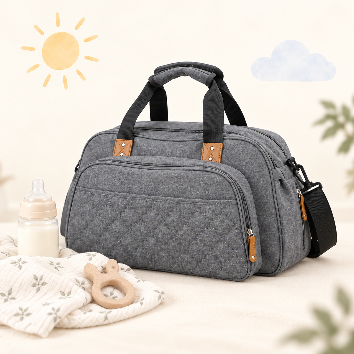 Merryfolk GoFold Nappy Bag